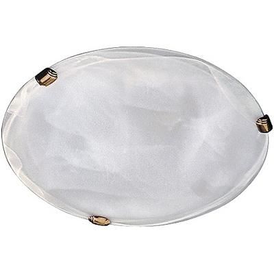 PLAFONIERA ALABASTRO 1x60W ALB D30