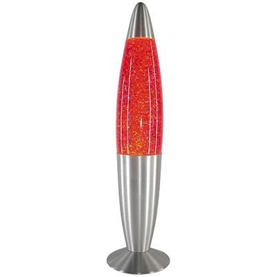 LAMPA GLITTER MINI 15W E14 ROSU