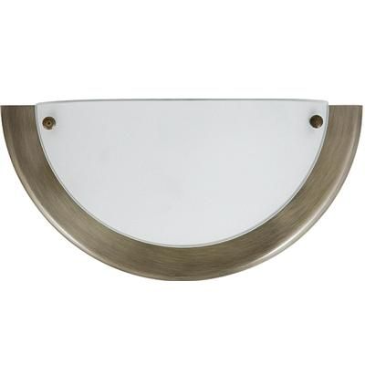 APLICA UFO E27 1x60W METAL/STICLA BRONZ