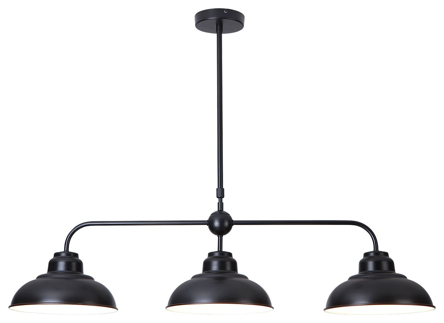 PENDUL DRAGAN E27 3X60W NEGRU MAT 5309