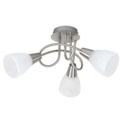 PLAFONIERA JENNA 3 BRATE E14 3X40W CROM SATIN