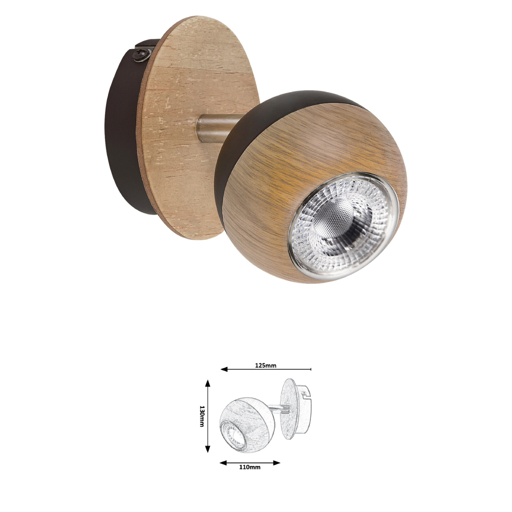 APLICA SPOT ARTHUR 35W GU10 STEJAR