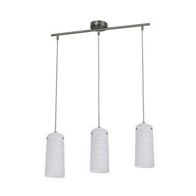 PENDUL AUREL 3X60W E27 STICLA ALB