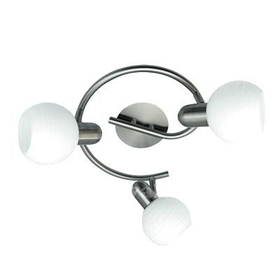 SPOT AUREL CROM E14 3X40W