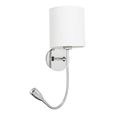 APLICA LED LARKIN E27+3W 2800K CROM