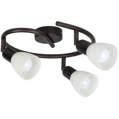 SPOT SOMA 3x40W E14 BRUN SOMA