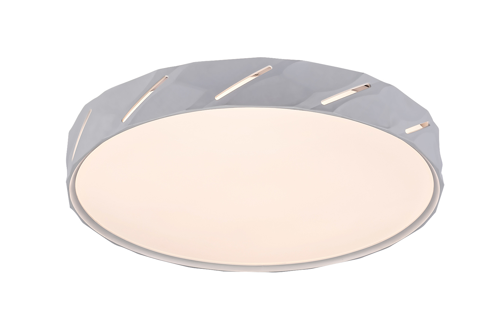 Nessira,ind.ceil. LED25W, D39cm, m.w
