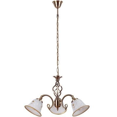 CANDELA. ART FLOWER BRONZ E14 3x40W
