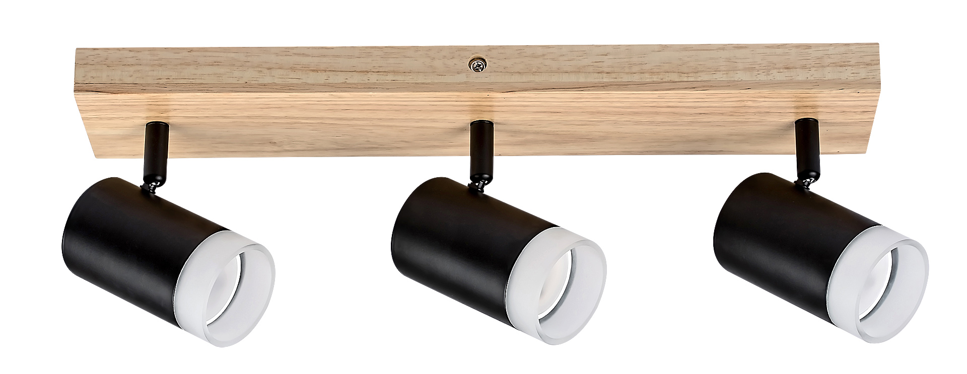 SPOT TORAS 3XGU10 NEGRU/STEJAR*
