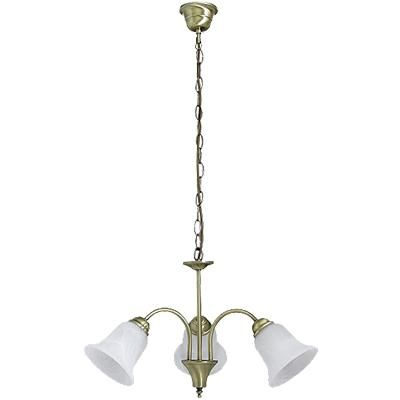 CANDELA. FRANCESCA BRONZ E14 3x40W