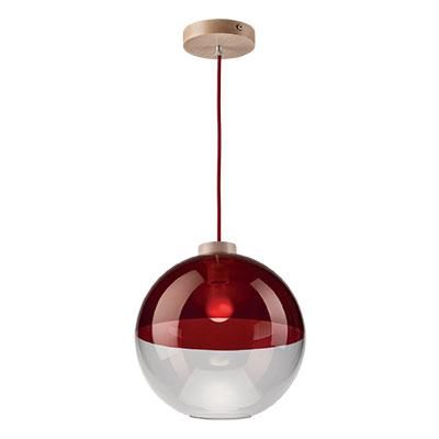 PENDUL 1X60W E27 ROSU 29085