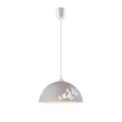 PENDUL 1X60W E27 FLUTURE GRI LM 1.3.6