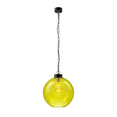 PENDUL 1X60W E27 GLOB VERDE