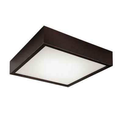 PLAF. RUSTIC WENGE PATRATA 2X60W