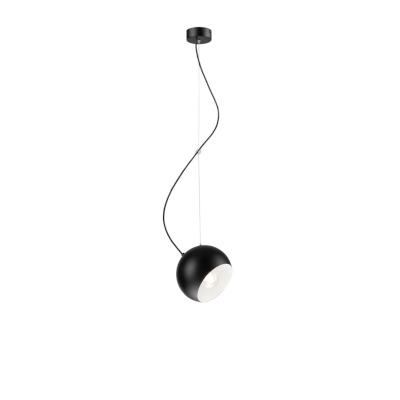 PENDUL INEZ E27 60W NEGRU JUM GLOB LM 1.109