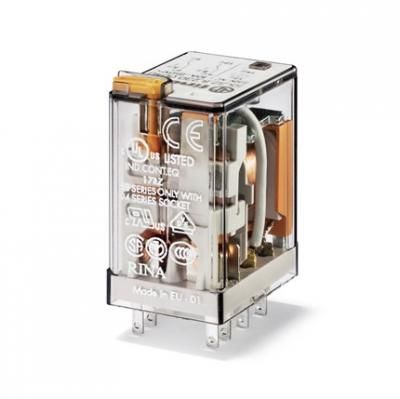 RELEU IND. MINI 4CONT. 10A 24V c.a. 553280240040