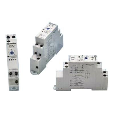 RELEU TIMP 12-240V 6 INT. 0,1-20h 1C 16A MONTAJ PE SINA