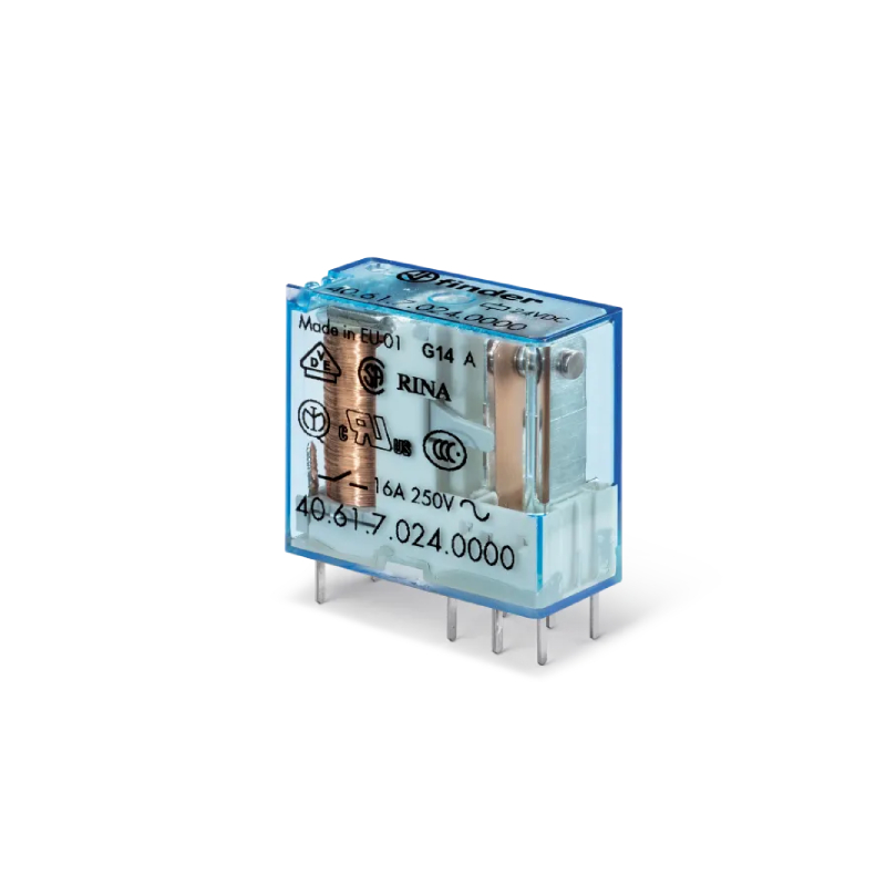 RELEU MINI 1C 16A/24VCC AgSnO2 406190244000