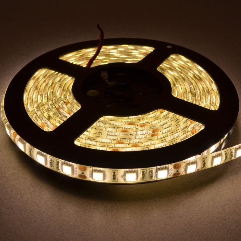 BANDA LED 4.8W/M LUMINA CALDA 3000K IP20 12V 5M/ROLA