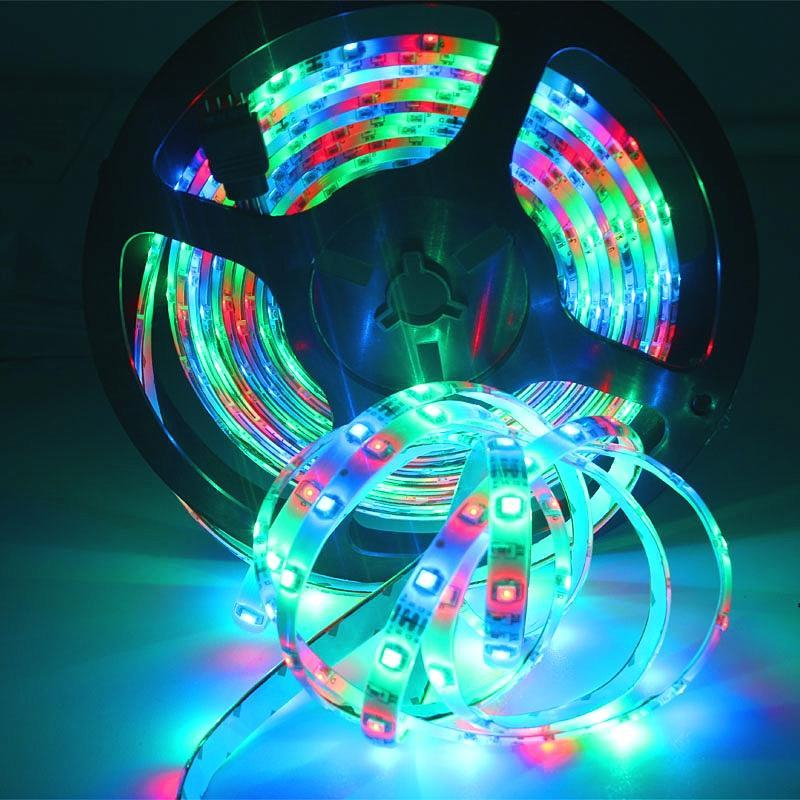 BANDA LED DE EXTERIOR 14,4W/M 60LED IP65 RGB 5M/ROLA