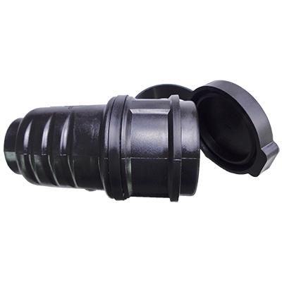 CUPLA CAUCIUC NEGRU 16A 250V