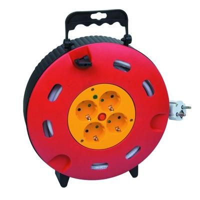 DERULATOR CU TAMBUR LUNGIME 10M CABLU 3x1,5