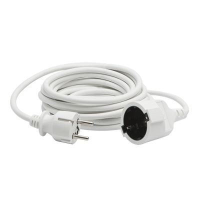 PRELUNGITOR FISA+PRIZA 5M 3X1.5 ALB