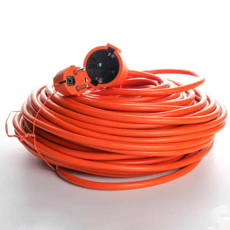 PRELUNGITOR FISA+PRIZA 40M 3X1.5 PORTOCALIU