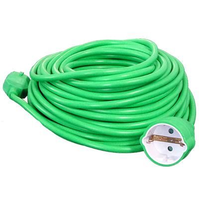 PRELUNGITOR FISA+PRIZA 20M 3X1.5 VERDE