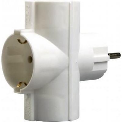 ADAPTOR TIP  T  3xSCHUKO
