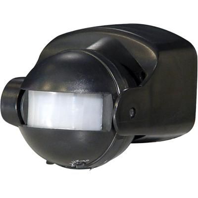 SENZOR MISCARE DE PERETE 165° NEGRU