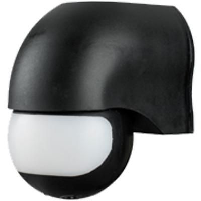 SENZOR MISCARE DE PERETE 180° NEGRU