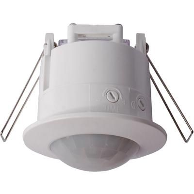 SENZOR DE MISCARE PENTRU MONTAJ IN RIGIPS 360° ALB