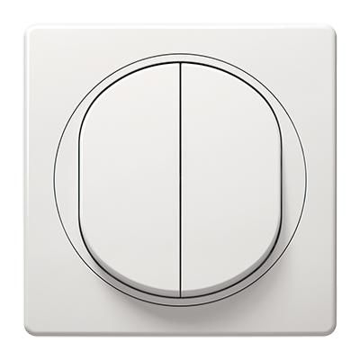 MV6 INTRERUPATOR DUBLU ALB