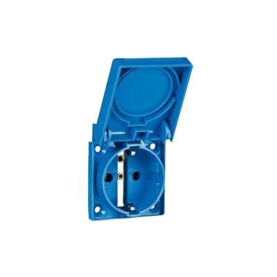 PRIZA SCHUKO PENTRU TABLOU 16A IP54 50x60 ALBASTRU