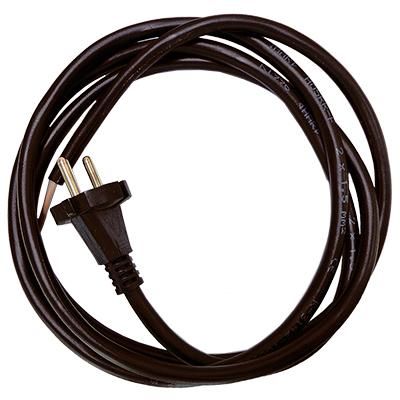 CORDON CU FISA CABLU 3X1 LUNGIME 2M NEGRU