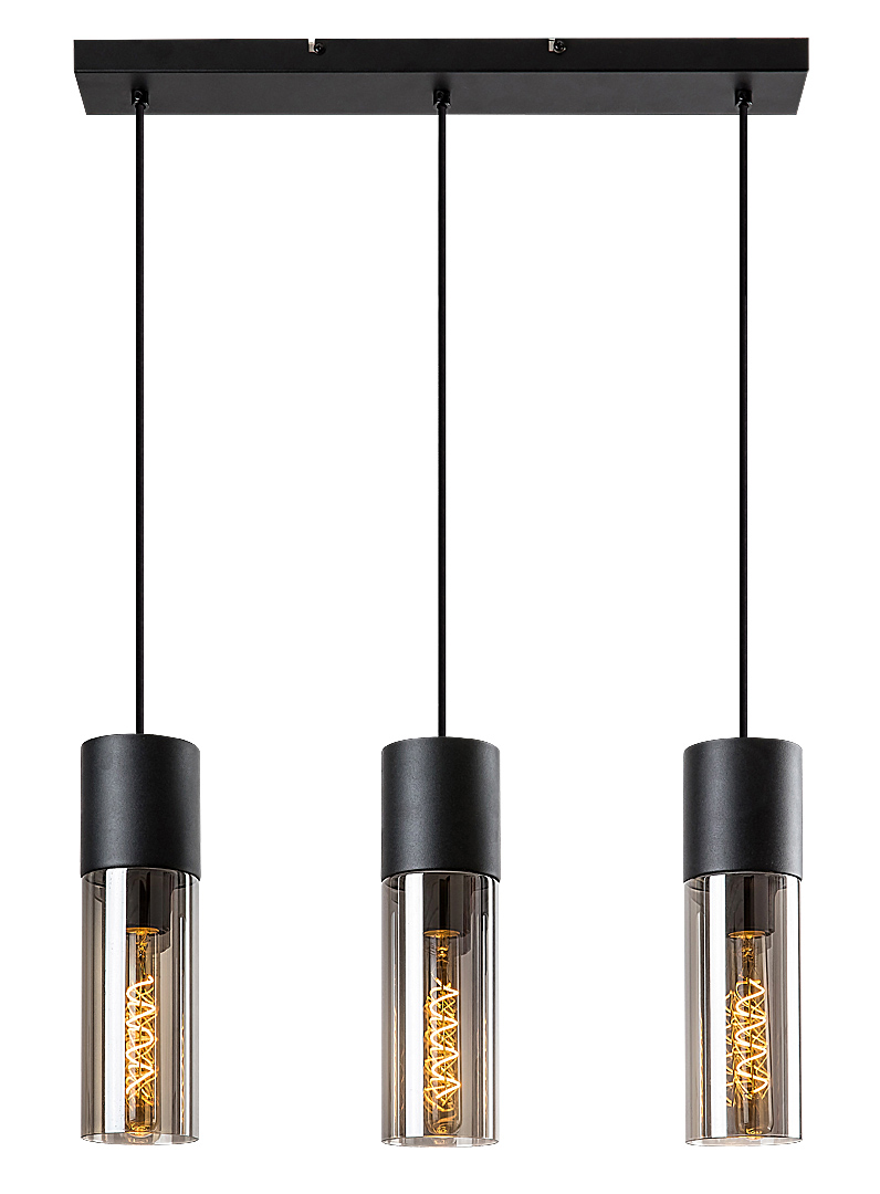 PENDUL RONNO 3XE27 NEGRU